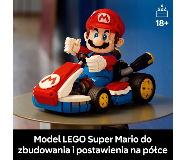LEGO Super Mario 72037 Mario Kart: Mario i Standard Kart - 1331674 - zdjęcie 4
